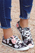 Load image into Gallery viewer, Chelsea Floral Criss Cross Sneaker
