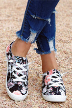 Load image into Gallery viewer, Chelsea Floral Criss Cross Sneaker
