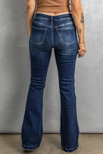 Load image into Gallery viewer, The Rockstar &quot;Jenny&quot; Buttonfly Flare Jeans
